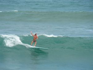 Older guy going left :)