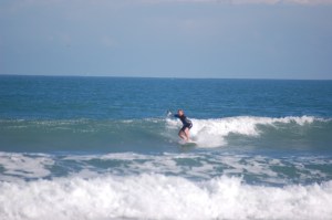 Fun waist high swell on 12/10/10, at Hangers, taken by a friend.