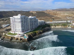 My buddy Rob took this pic while on a weekend trip with his family in the last year.  This is K-38, a great surf break in Baja, Mexico that Cliff Hirsch and I surfed and camped, back when it was just a cliff, dirt and gravel to camp on with no facilities.  The American dollar changes a lot ;)