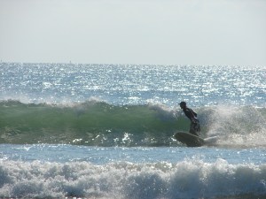 Image 2 of 3 shot sequence. Tropical Storm Maria Day one at the Cape.