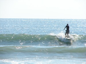 A nice left cruiser, Image 1 of 2 sequence, John on a nice waist high left, first day of TS Maria at the Cape, September 13 2011 , photo by Art