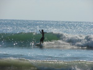 Chad, image 2 of 6 shot sequence, Tropical Storm Maria Day One at Johnson, photo by Oldwaverider
