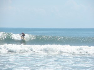 Image 1 of 3, Mike on a shoulder high left, Thursday September 15th, 2011, Tropical Storm Maria, photo by Art