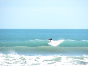 Chest high right, but hanging close to the top. Image 3 of 4. 