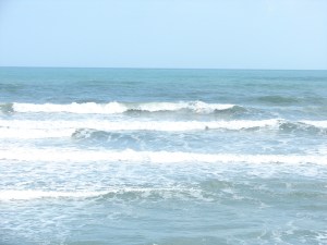 Board and Surfer, underwater;  Image 3 of 3 in sequence.  Photos by Oldwaverider (Art)