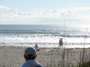 This is the same long ride by Lacey.  Finally out of the direct sun, as she approaches shore. Image 7 of 10 in the ride.