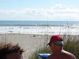 Dr. John, taking advantage of a nice line, and no intruders :) on a classic Johnson Avenue day. Image 1 of 6 in sequence.