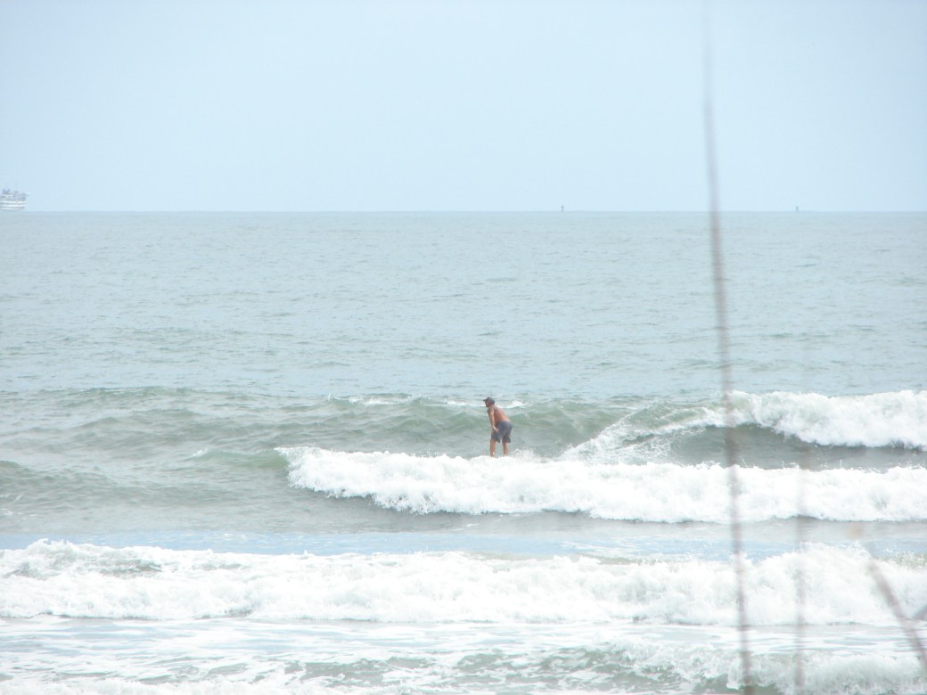 Chuck on the same right, image 3 of 4 in sequence, photos by Art Hansen