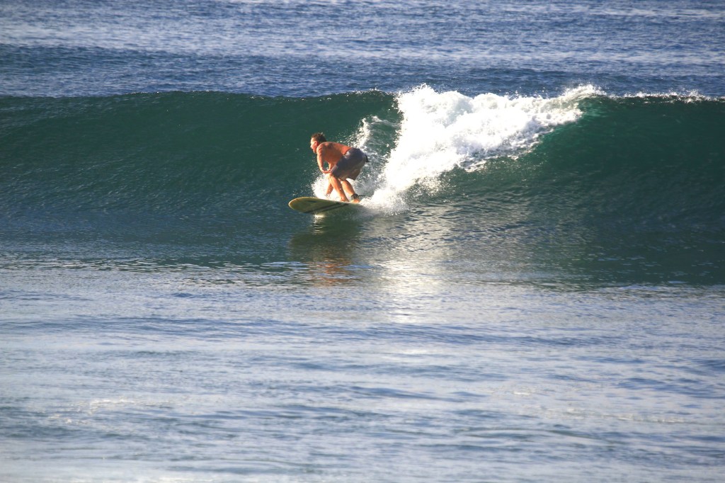 Chuck, on a sweet bomb in Nicaragua, back in 2012.