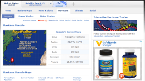 10-14-14-Image-1-Hurricane-Gonzalo-Hurricane-Stats-at-930PM-Tuesday-from-Accuweather