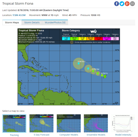 Tropical-Storm-Fiona-Model-08-19-16-347pm-Friday-compliments of Wunderground.com